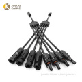 PV004 4 to 1 Y-Branch PV Cable Connector for Solar Panel Parallel Wiring